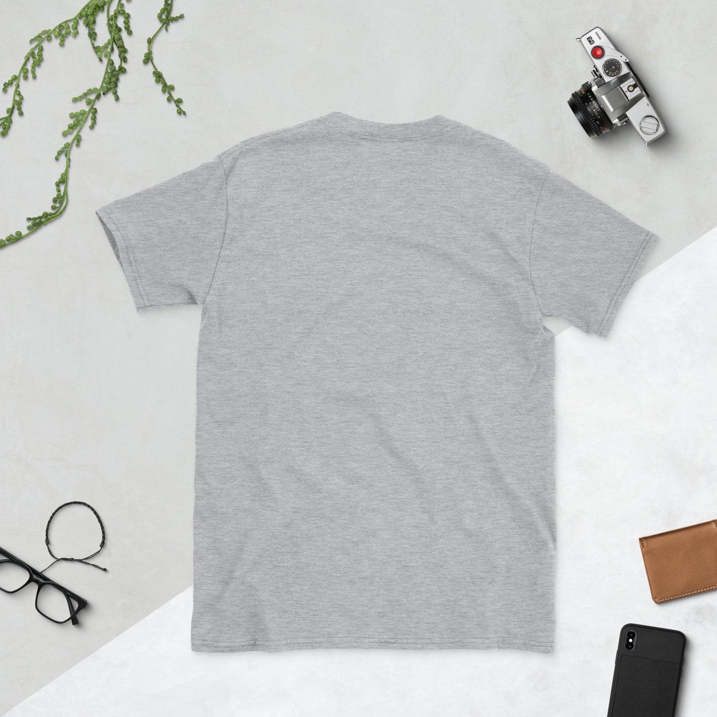 Light grey unisex T-shirt