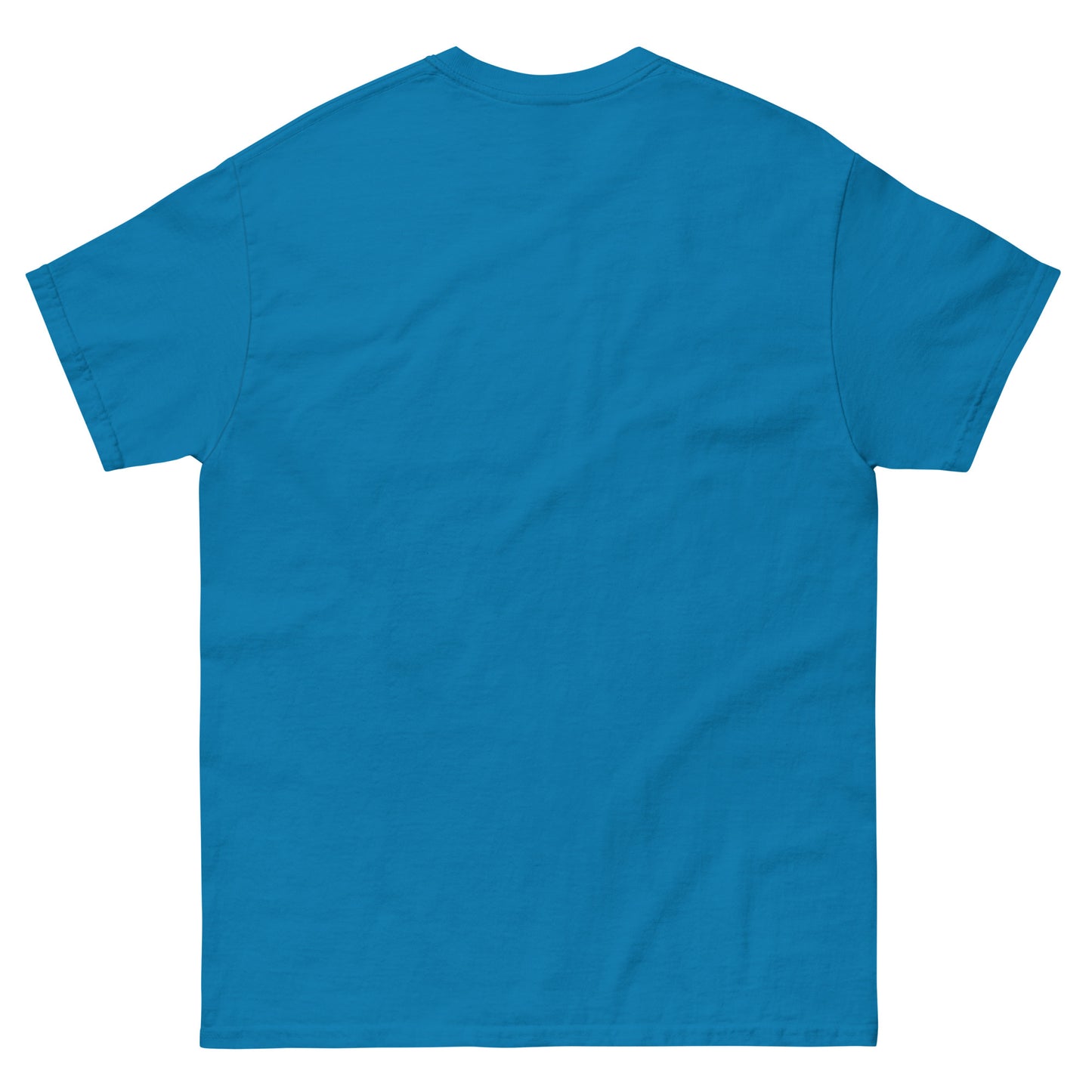 Blue unisex T-shirt — blank