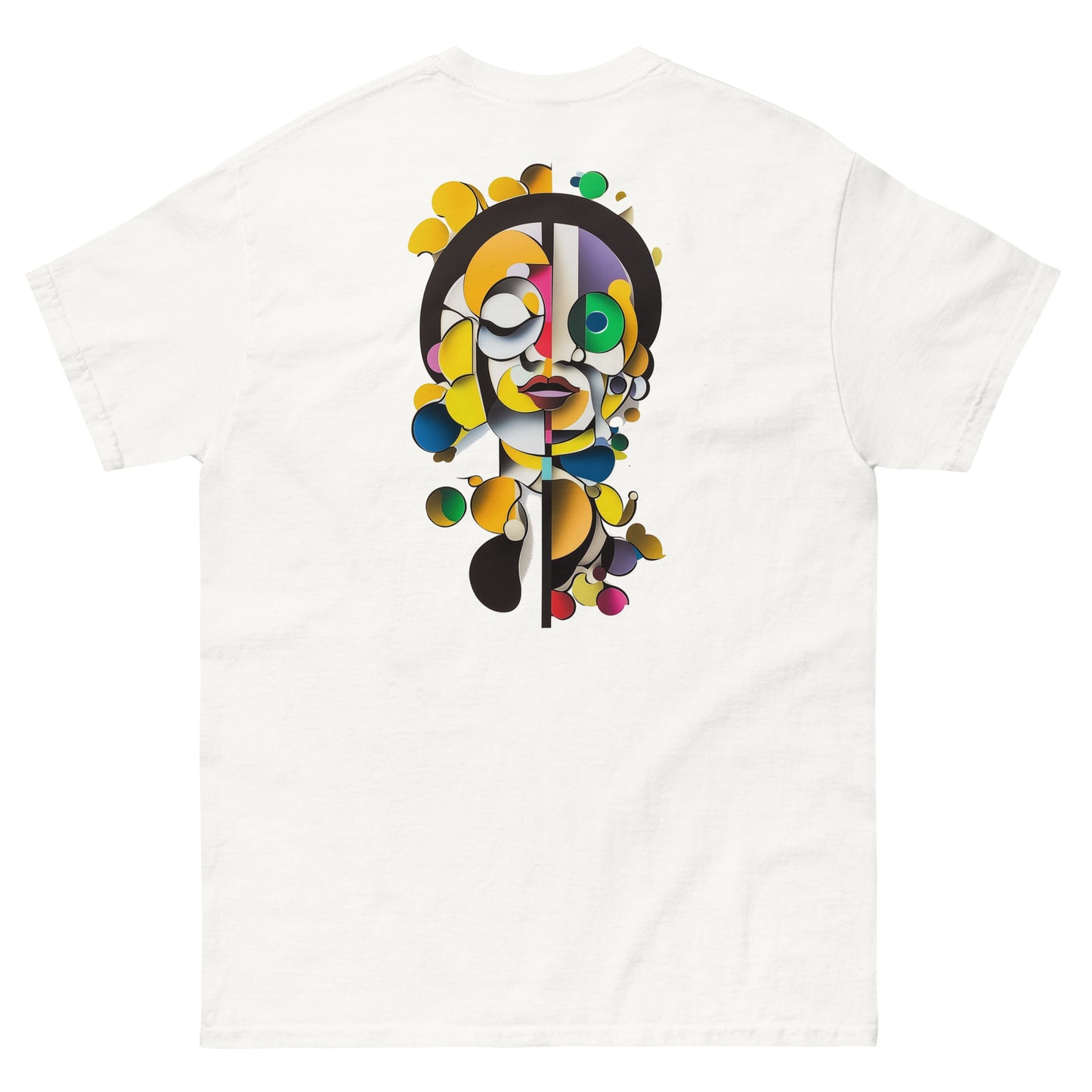 White unisex T-shirt — front face